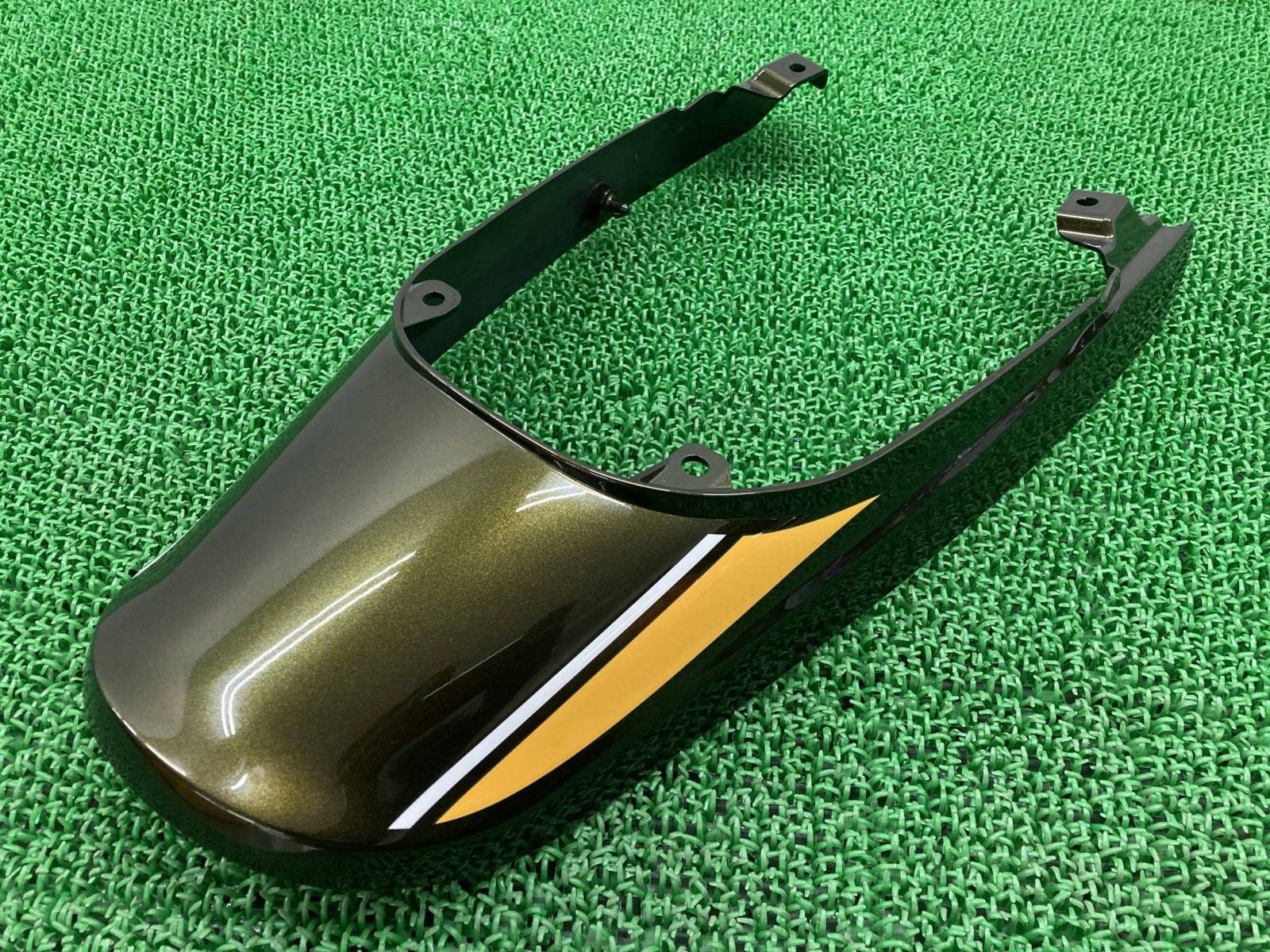 Z900RS テールカウル 36041-0049 カワサキ 純正 中古 ZR900C キャンディトーングリーン タイガーカラー シートカウル 美品 Pp Z900RS テールカウル 36041-0049 カワサキ 純正 中古 ZR900C