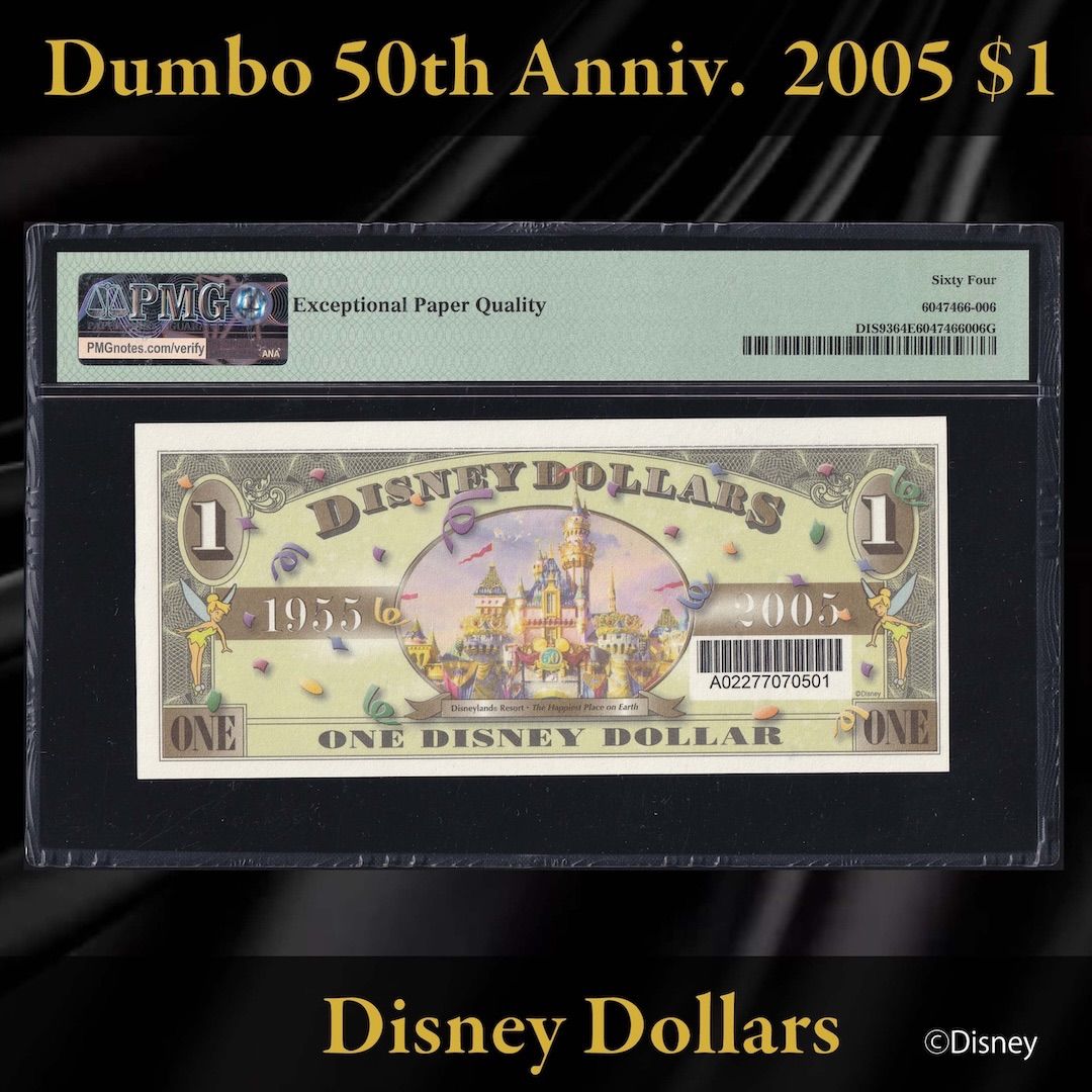 ディズニーダラー 2005年 1ドル ダンボ シリーズA DIS93 - メルカリ