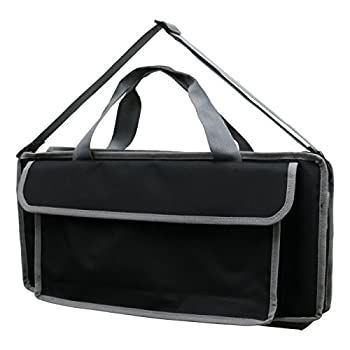 【中古-非常に良い】KC キョーリツ 鍵盤ハーモニカバッグ 2Wayタイプソフトケース KHB-07/Black/Grey (ショルダーストラップ付属)