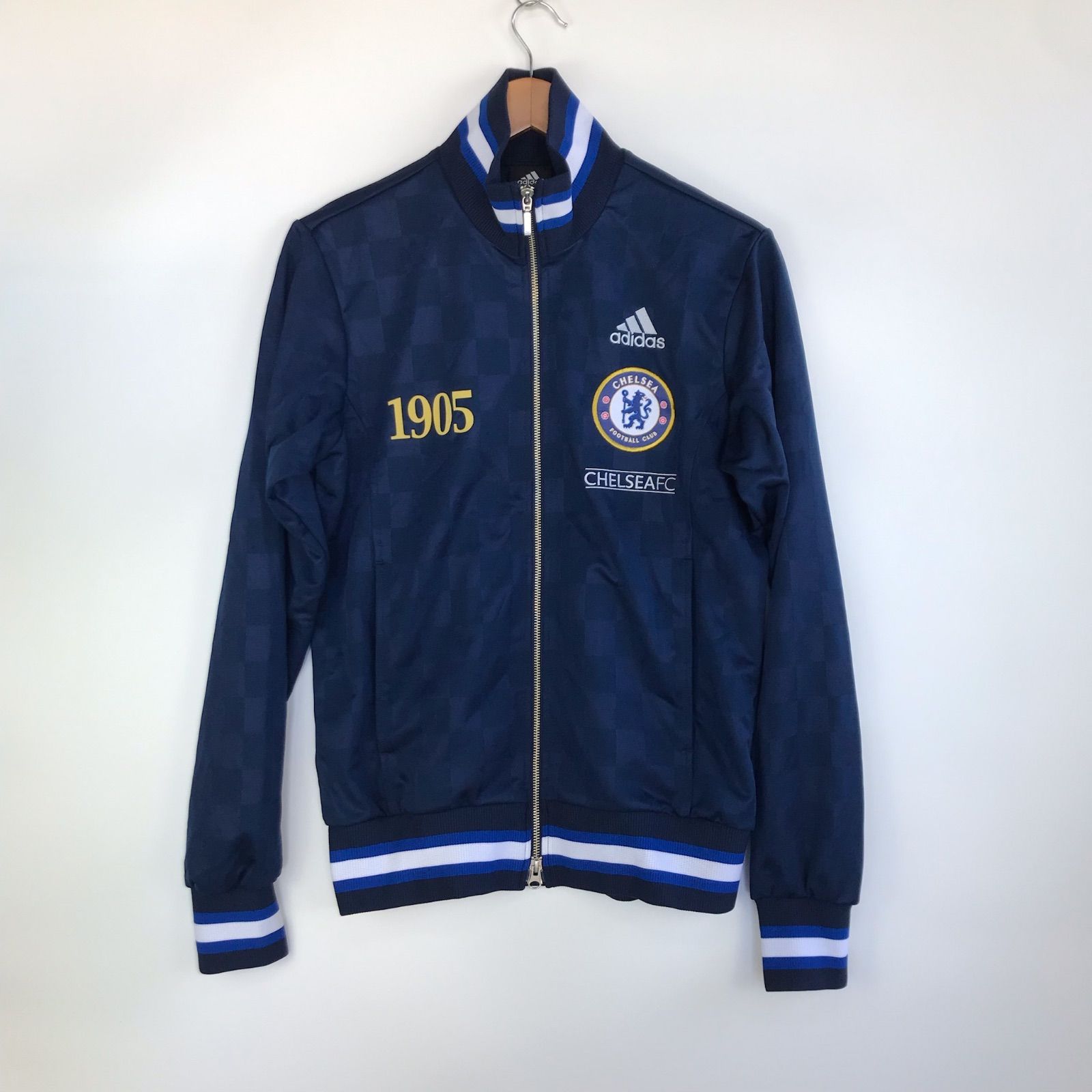 アディダス チェルシー トラック ジャケット ネイビー チェルシー