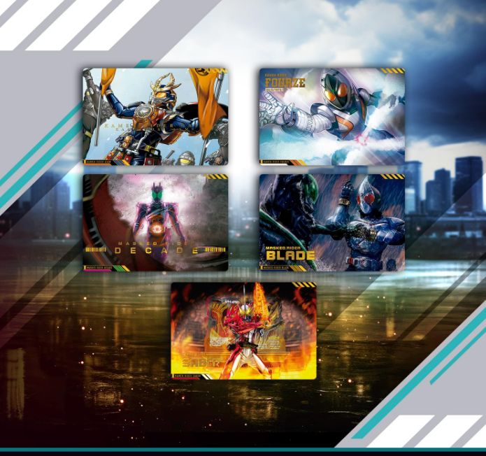 スクラッチカードダス 仮面ライダーシリーズVol.2 BOX バンダイ