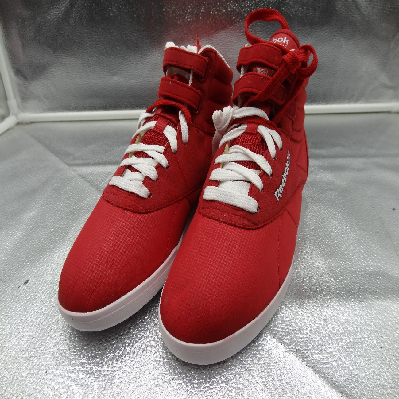 Reebok 3D ULTRA リーボック ハイカットスニーカー レッド 23.5 