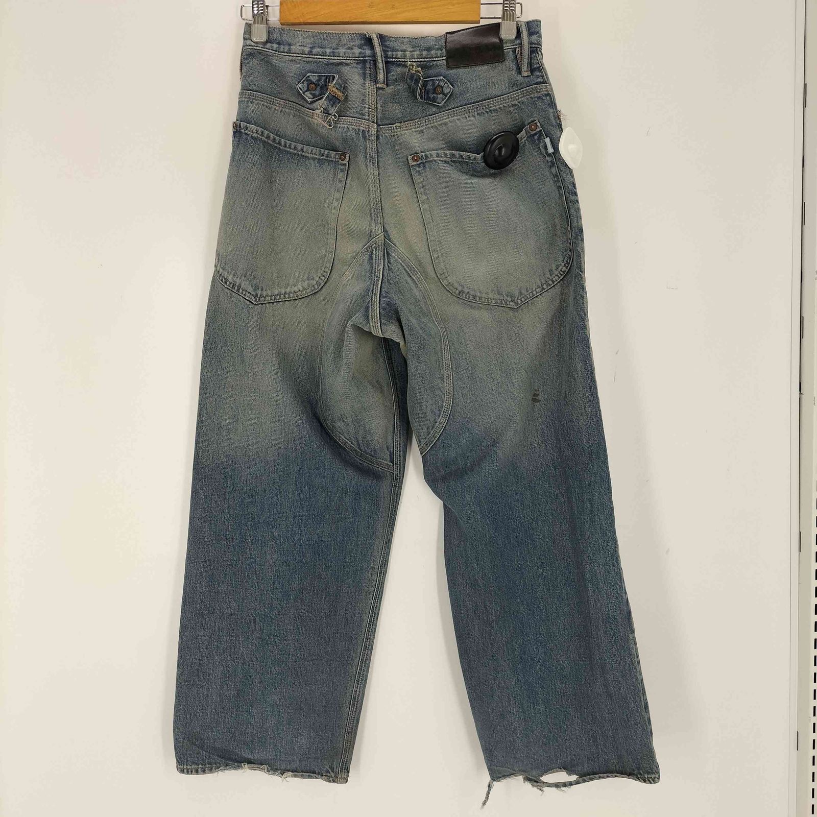 シュガーヒル SUGARHILL FADED DOUBLE KNEE DENIM PANTS メンズ 30 