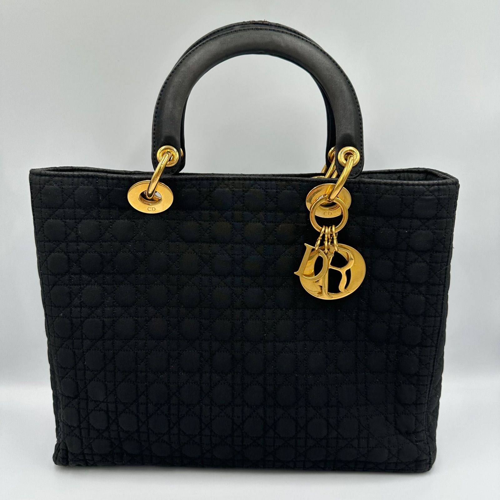 Christian Dior ディオール レディディオール カナージュ ハンドバッグ 