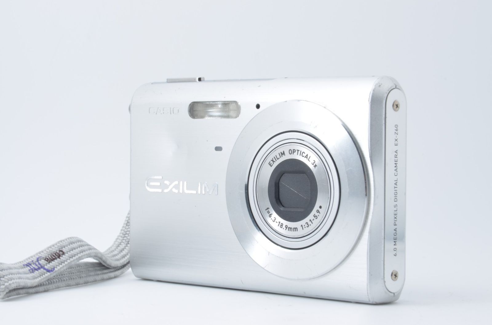 ☆動作品☆カシオ CASIO EXILIM EX-Z60 シルバー コンパクトデジタル