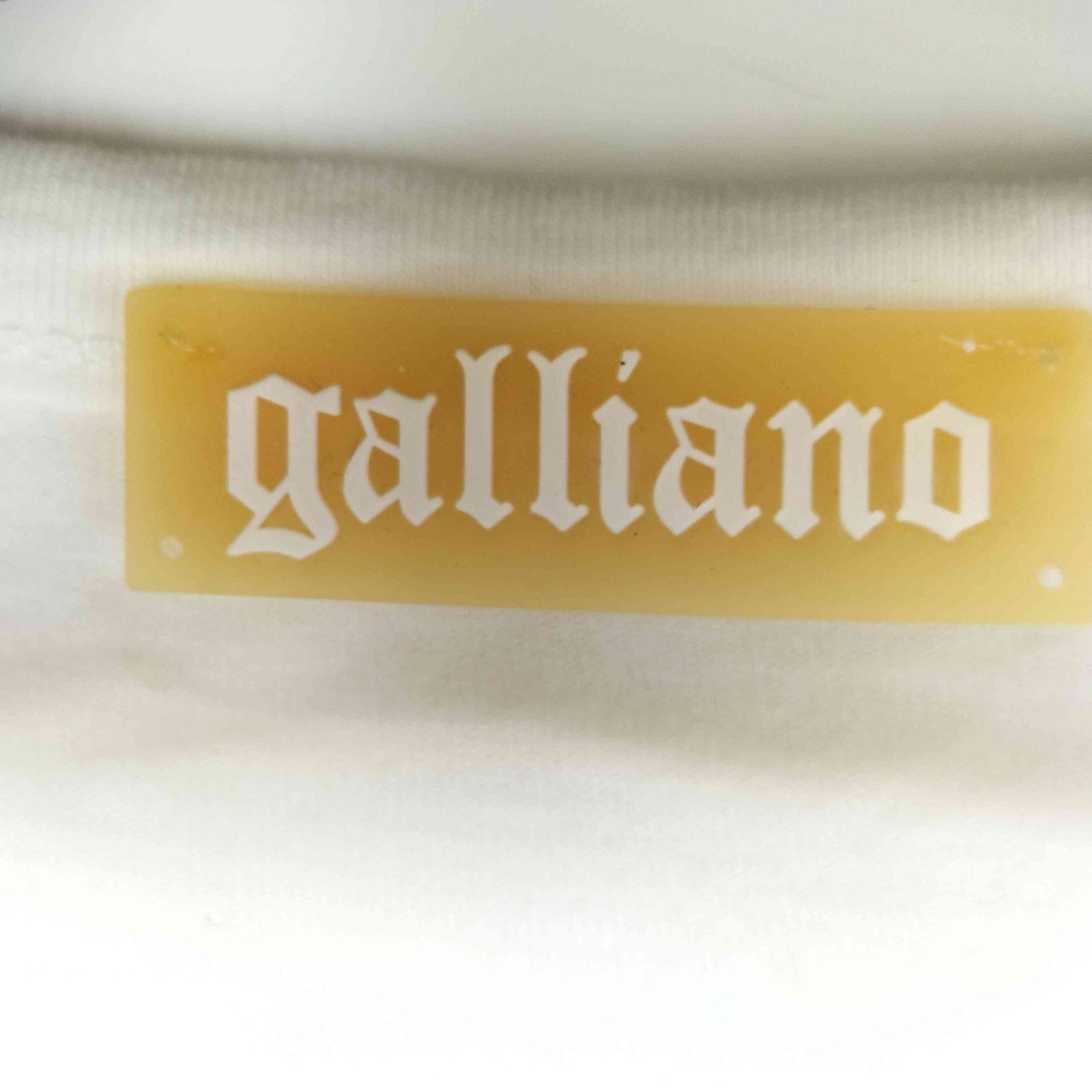 ジョンガリアーノ JOHN GALLIANO 刺繍デザインS/S Tシャツ メンズ