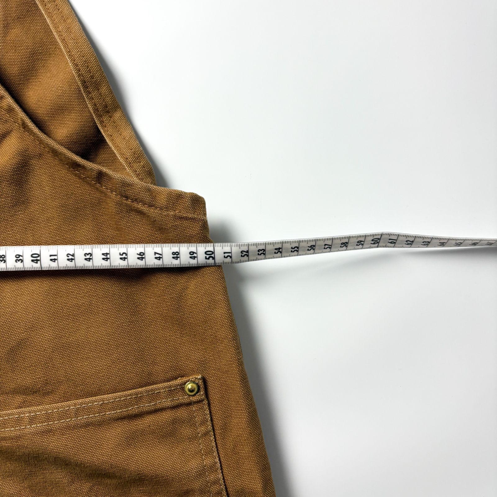 Carhartt カーハート オーバーオール ブラウン W40 L28 茶 サロペット