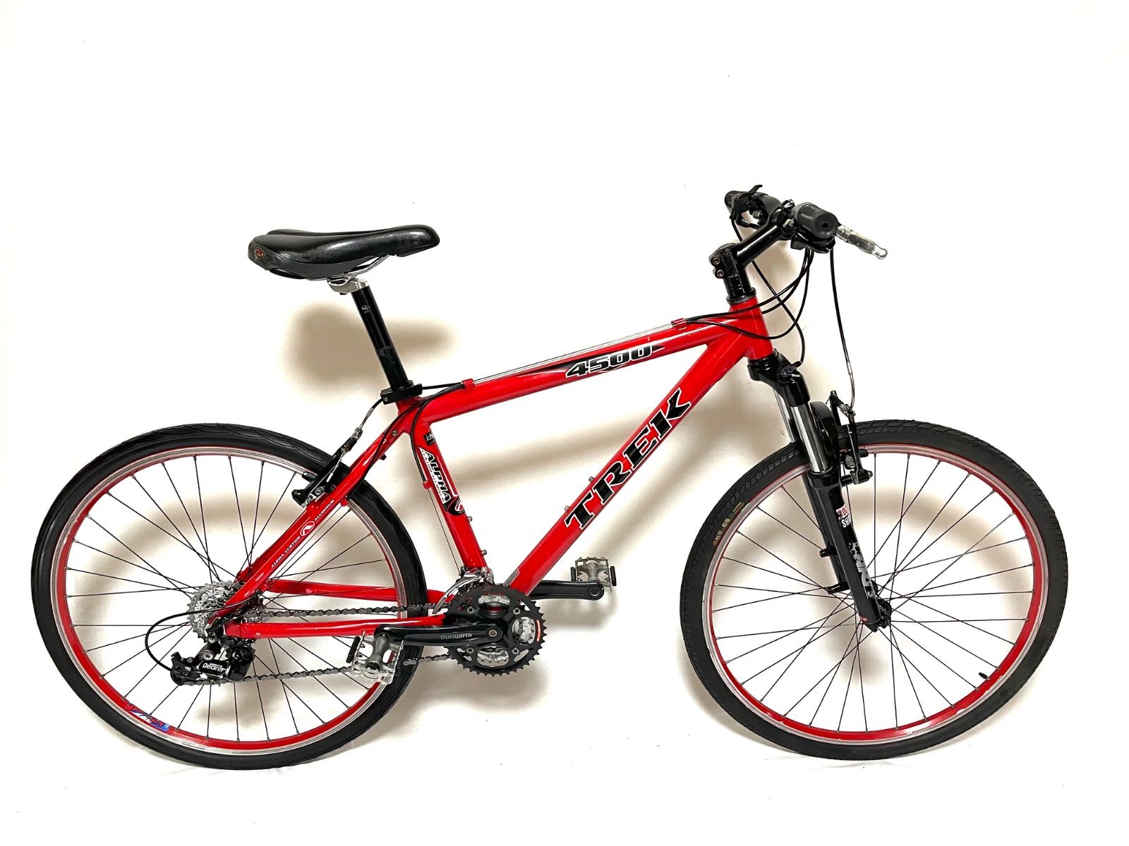 0215【即乘】送料無料 トレック TREK ディスク式 MTB ALPHA 4500