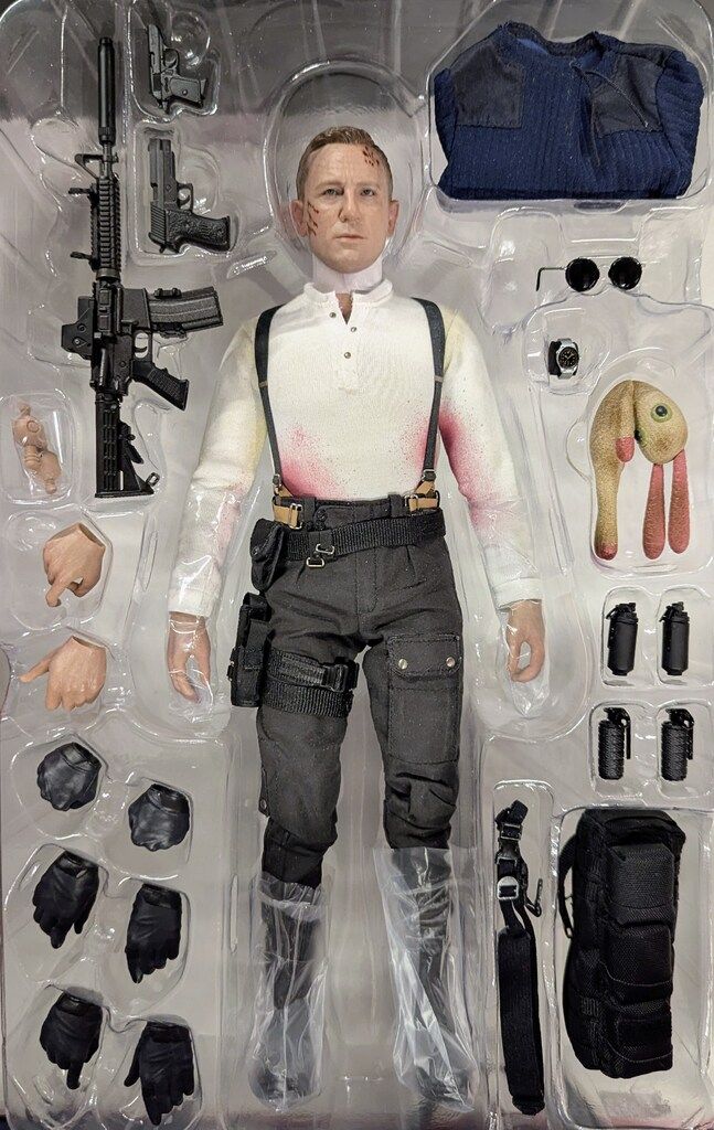 ホットトイズ MOVIE MASTERPIECE JAMES BOND (COMMANDO STYLE) MMS804