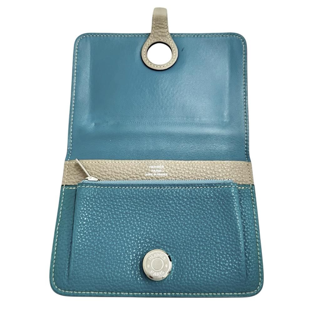 HERMES/エルメス】ドゴンコンパクト 二つ折り財布 トリヨンクレマンス
