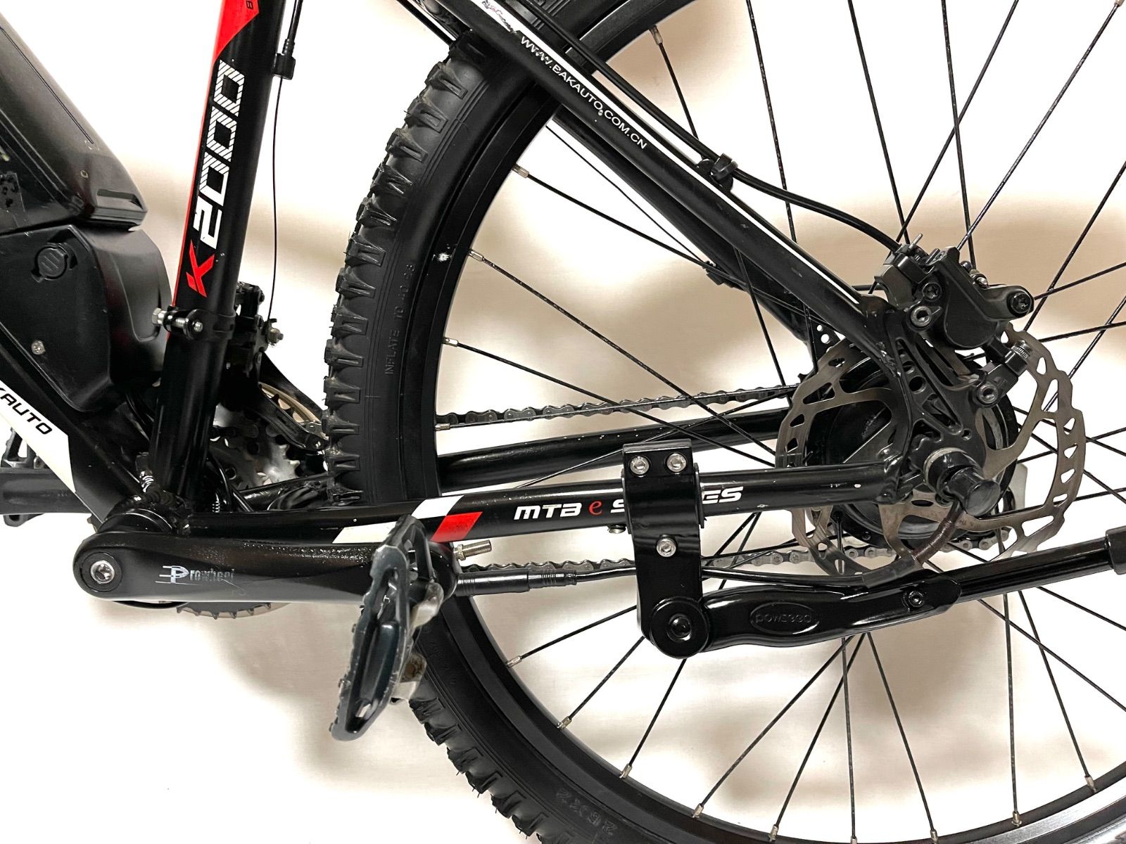 0218【動作確認済】送料無料 BAKAUTO 油圧式ディスクブレー MTB 電動 