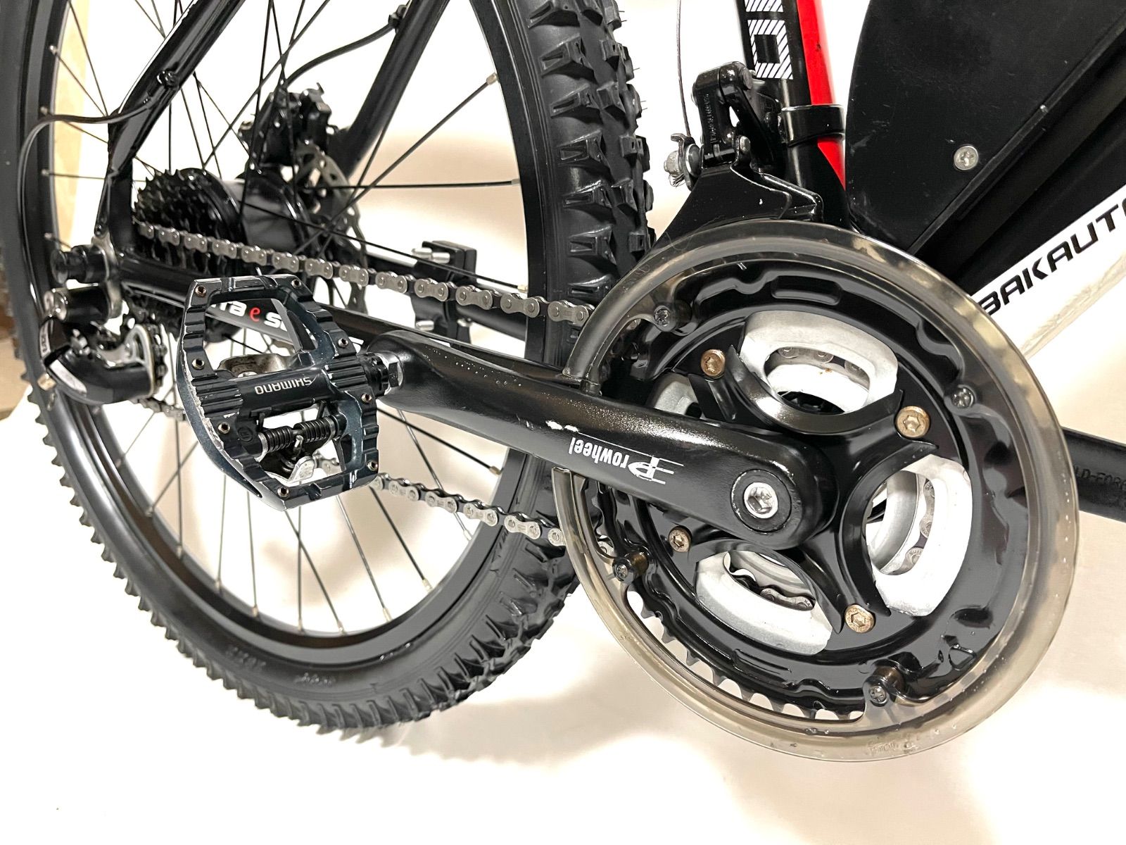 0218【動作確認済】送料無料 BAKAUTO 油圧式ディスクブレー MTB 電動 