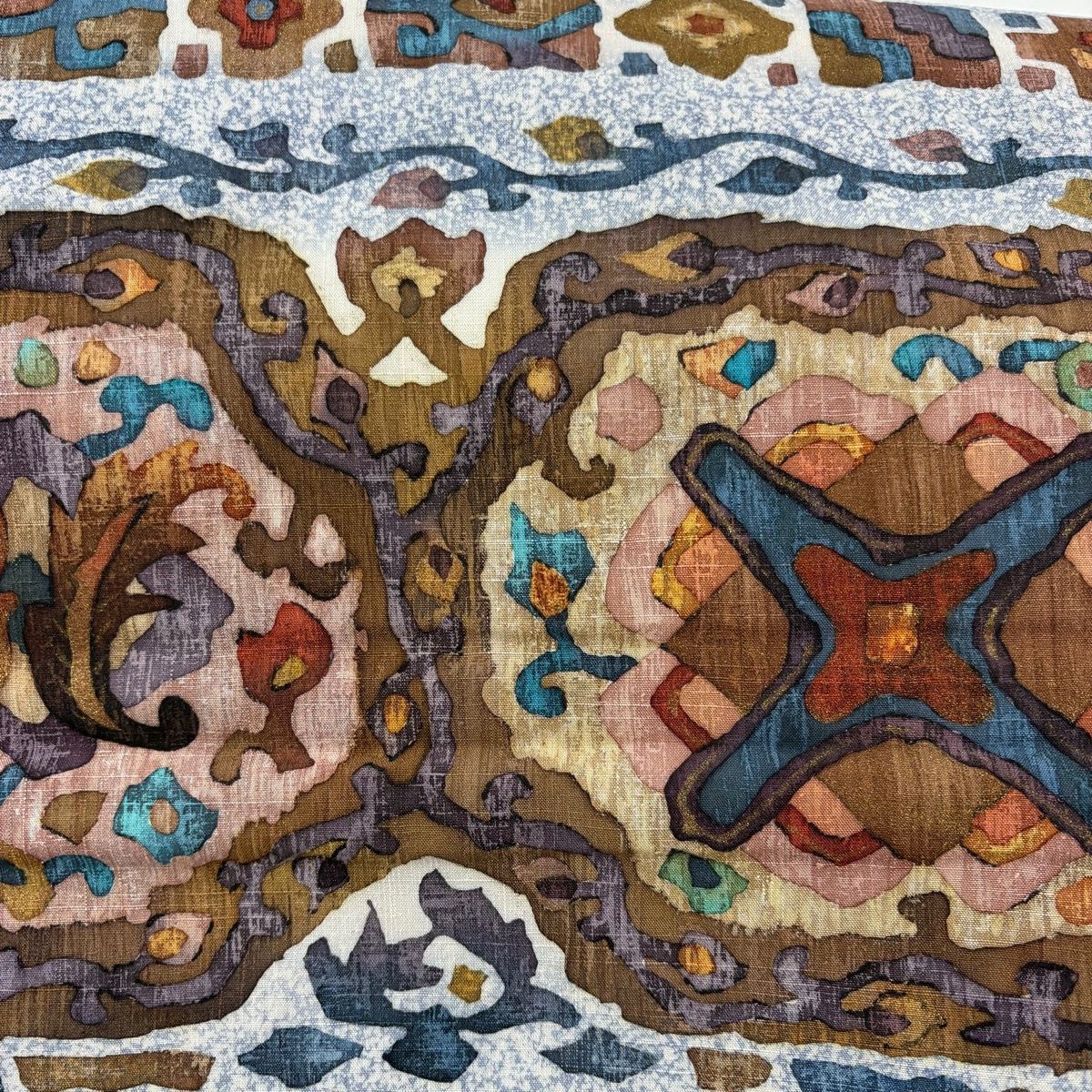 レディース AA98美品袋帯 大太鼓 金通し 刺繍 花柄 鳳凰 正絹