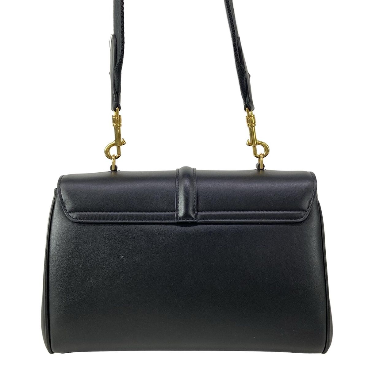 CELINE(セリーヌ) ショルダーバッグ ティーンソフト16(セーズ) 196853CR4.38NO 黒 ストラップ着脱可 国内発☆CELINE☆ティーン ソフト16（セーズ）ショルダーバッグ