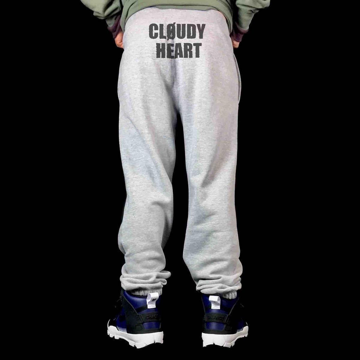 新品 クラウディハートCLOUDYHEART ボウイBOOWY スウェットパンツ メンズ オリジナル スウェットパンツ クラウディハート CLOUDY HEART