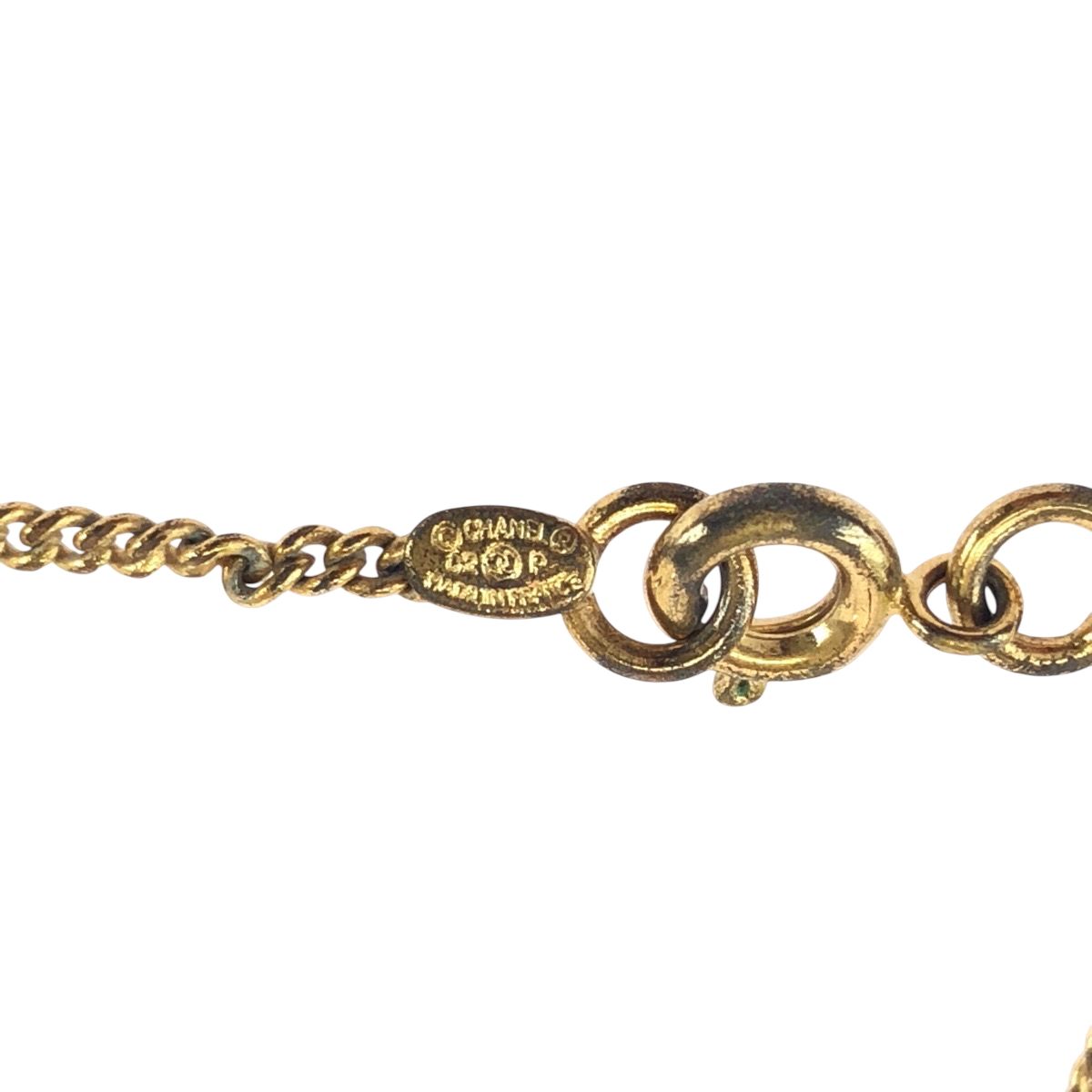 美品 CHANEL シャネル ヴィンテージ ココマーク ラインストーン 
