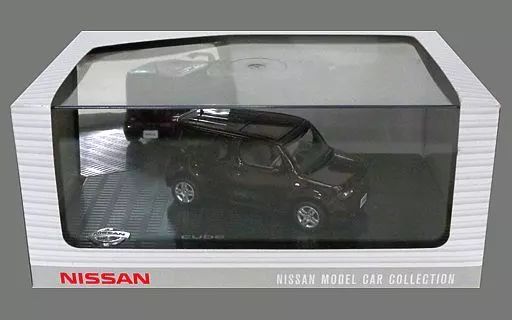 中古】ミニカー 1/43 NISSAN CUBE Z12 (ビターチョコレート) 「NISSAN