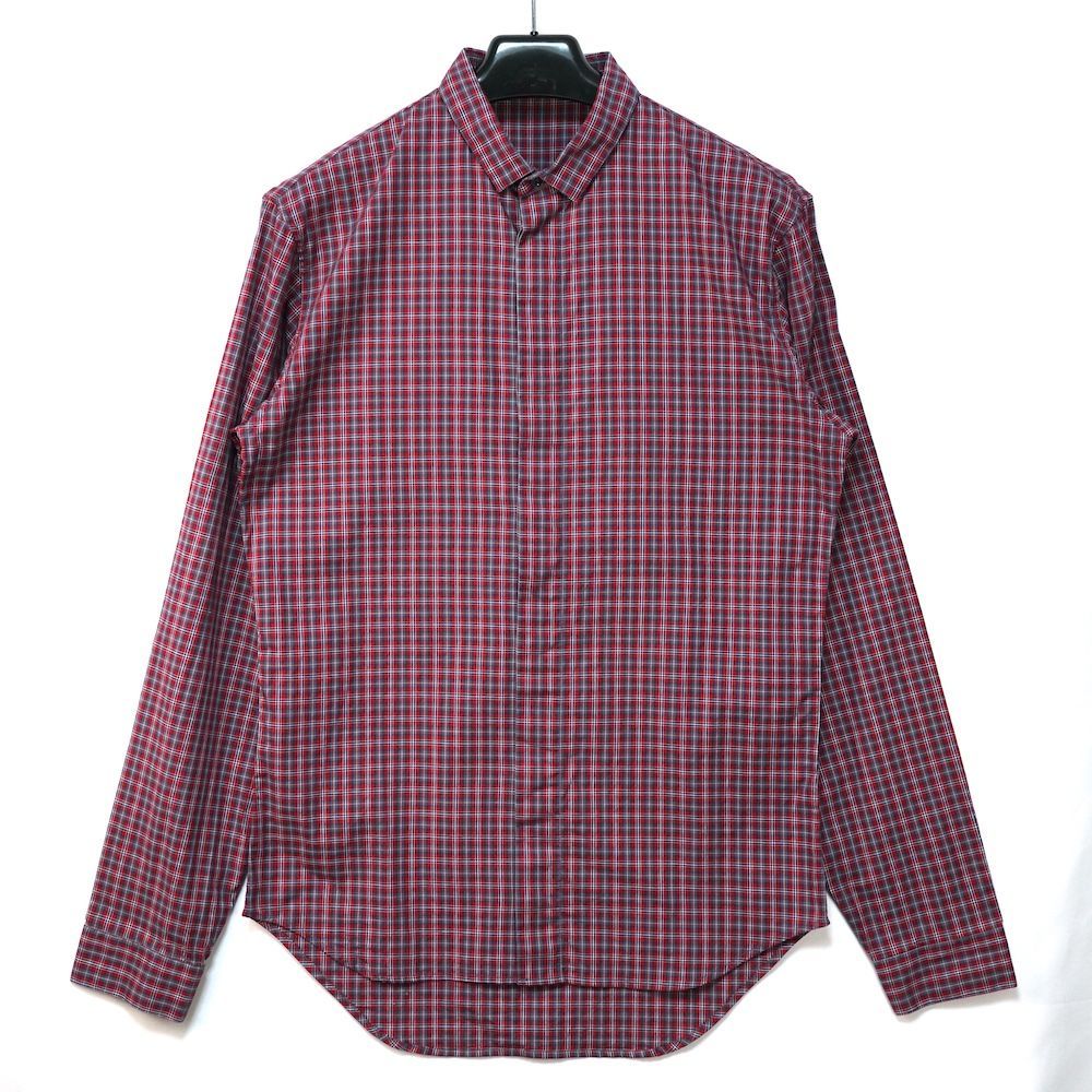 【値下げ中】dior homme 08 コーティング比翼シャツ Dior homme 比翼シャツ 値下げ中】dior homme 08 コーティング比翼