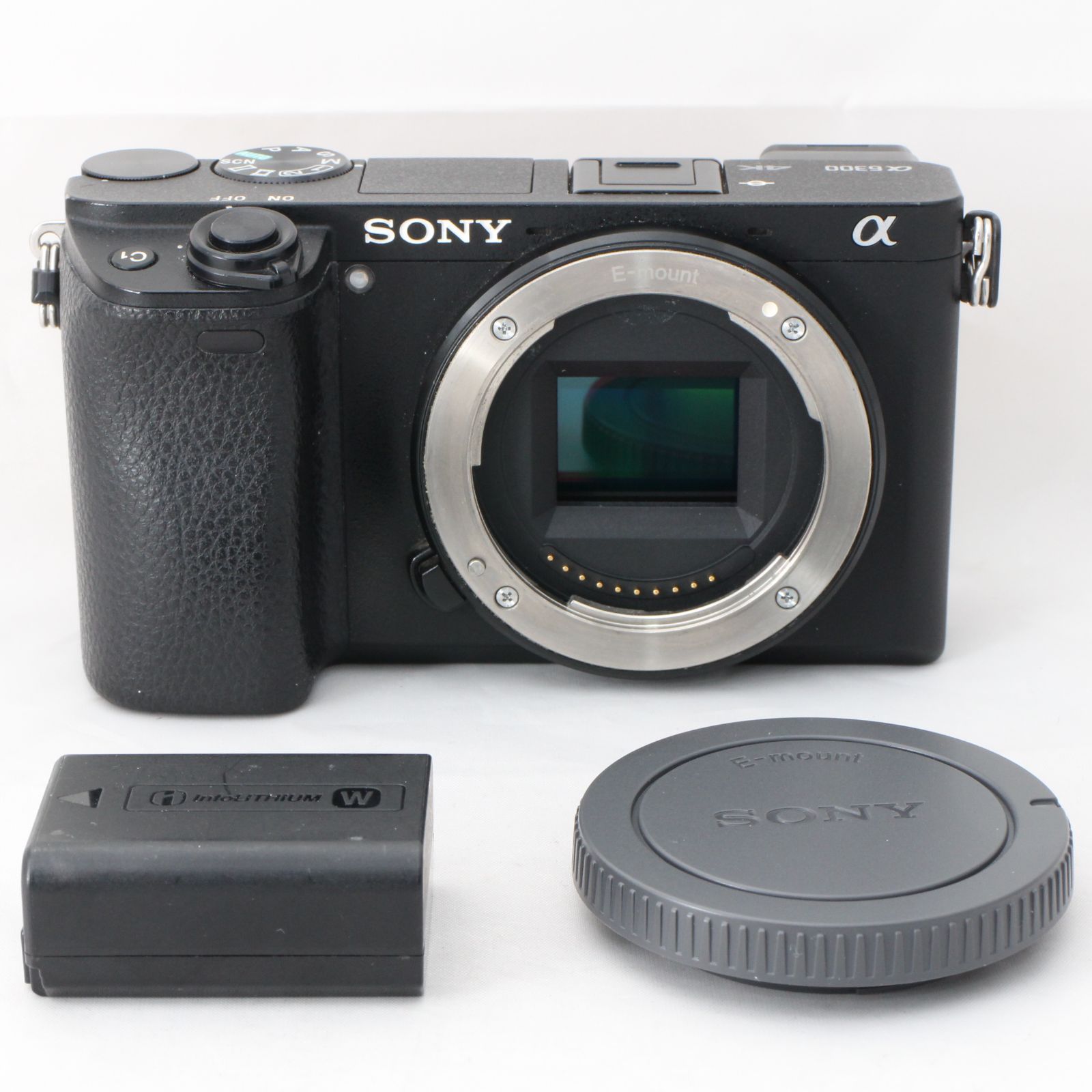 ☆実用品☆ SONY ソニー ミラーレス一眼 α6300 ボディ ブラック ILCE 