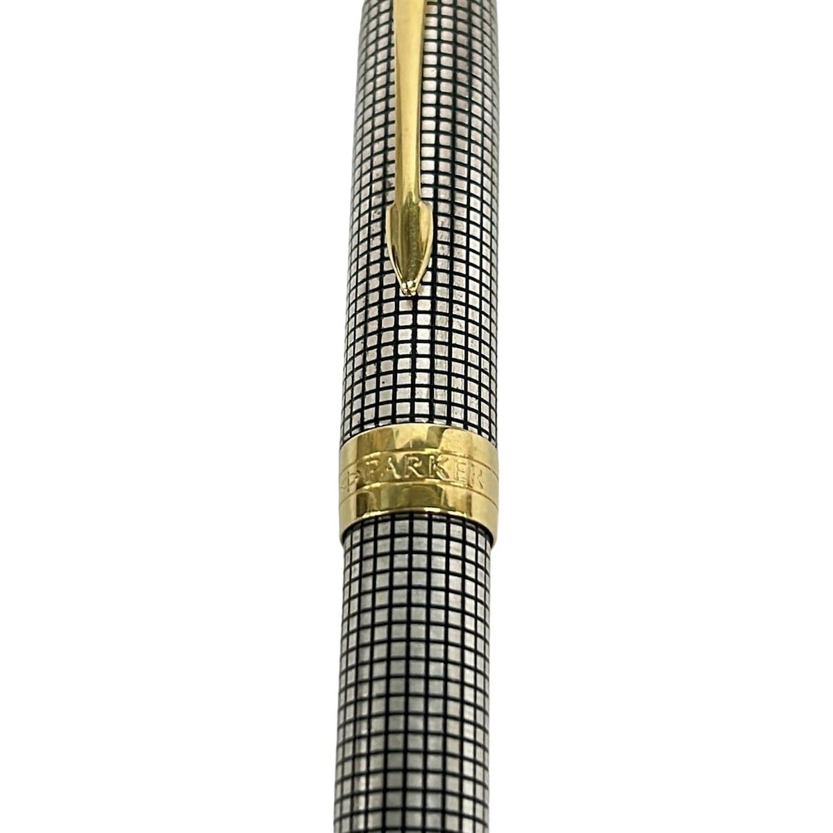 PARKER(パーカー) ボールペン美品 ソネット シルバー×ゴールド インク