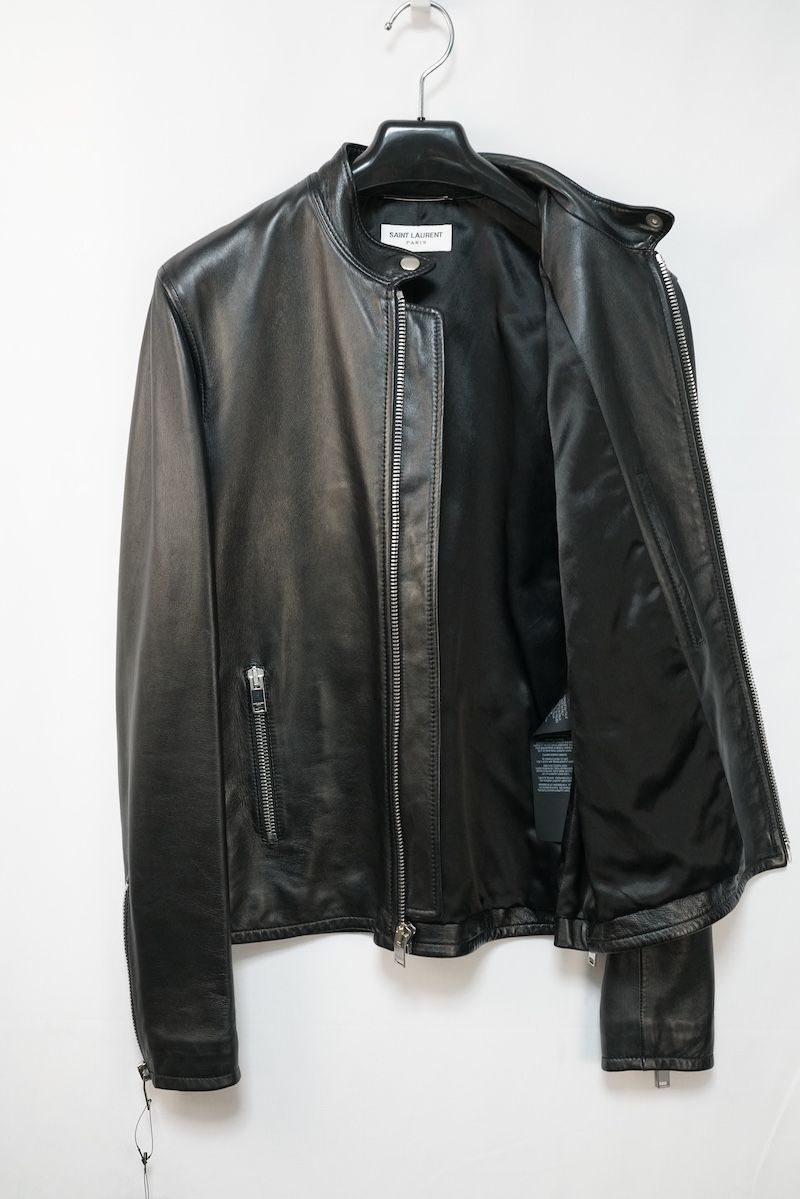 SAINT LAURENT PARIS サンローラン キースレーサー ジャケット レザー 