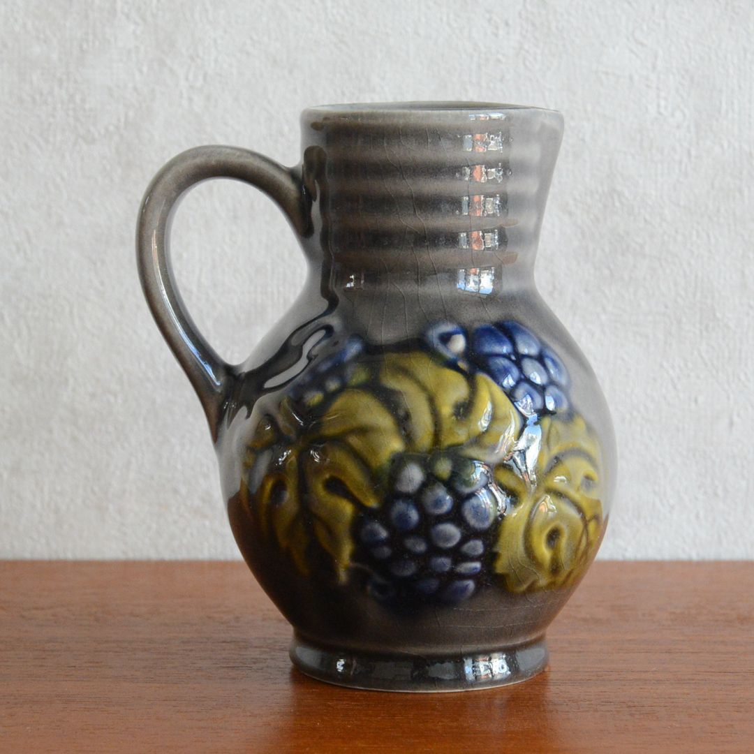GermanCeramics FAT LAVA ドイツ ヴィンテージ ぶどう 花瓶 フラワー