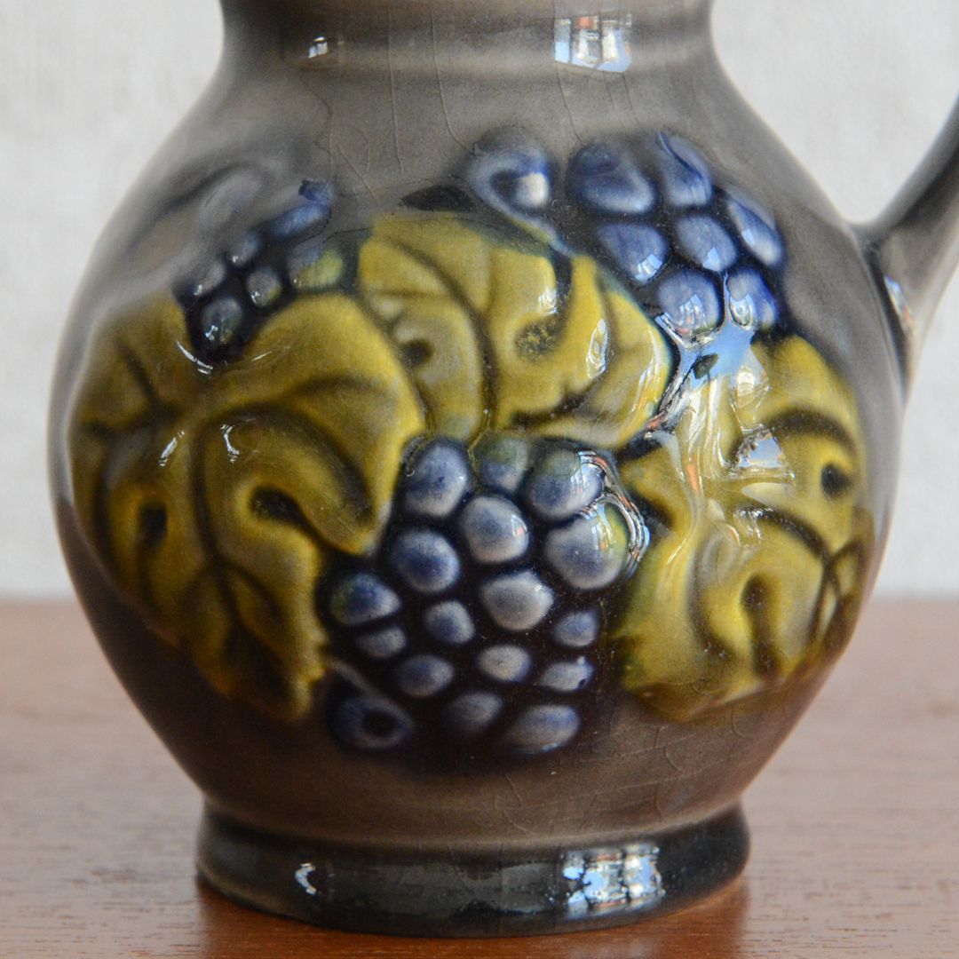 GermanCeramics FAT LAVA ドイツ ヴィンテージ ぶどう 花瓶 フラワー