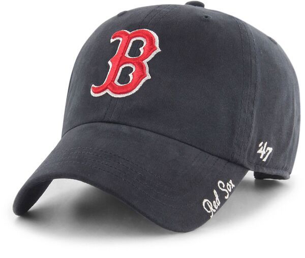 フォーティーセブン レディース アクセサリー 帽子 47 Womens Boston Red Sox Navy Miata Clean Up Adjustable Hat NoColor ネイビー