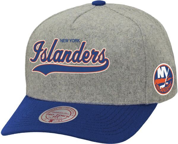 ミッチェルネス メンズ アクセサリー 帽子 Mitchell Ness Mens New York Islanders Grey Tailsweep Snapback Hat NoColor グレー