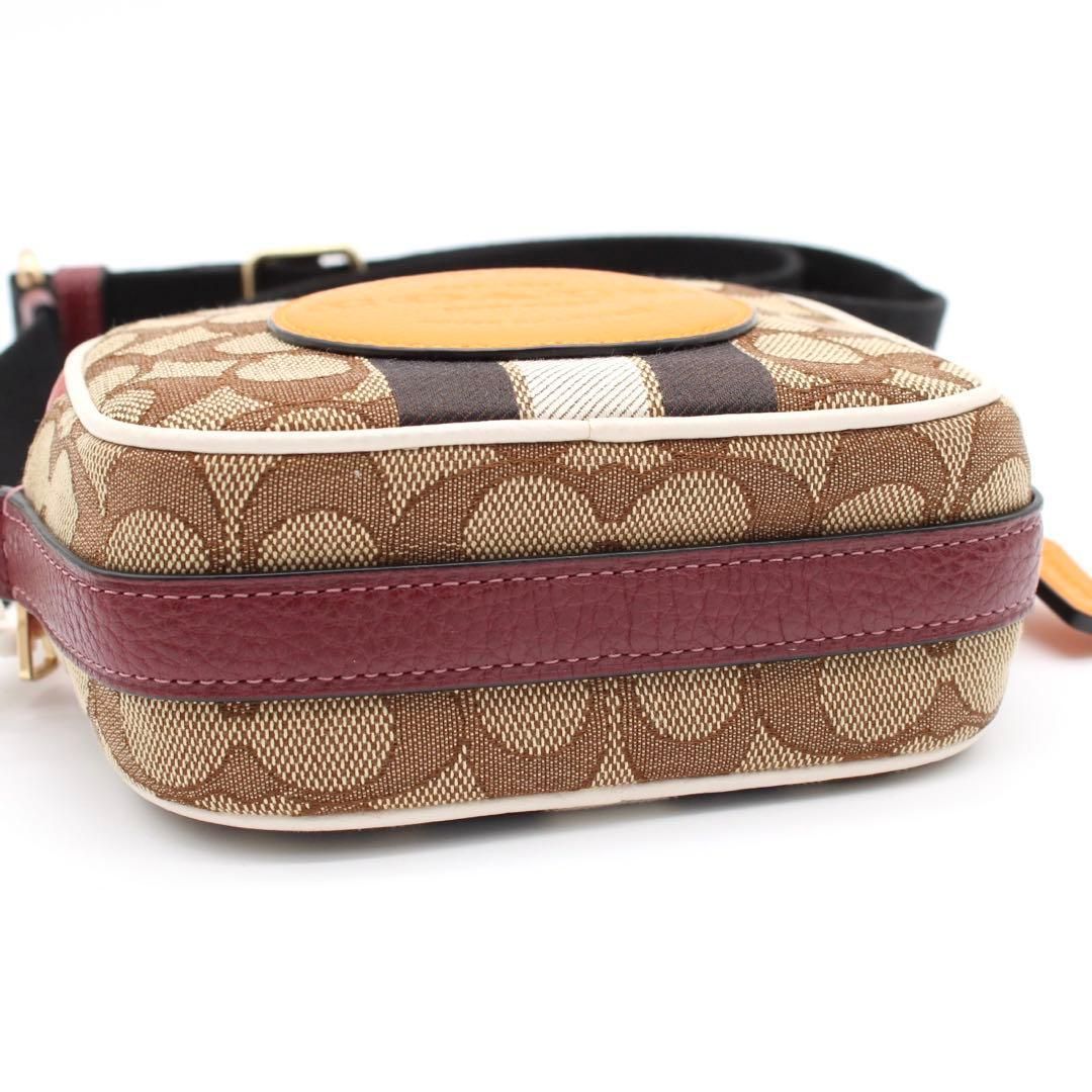 極美品】COACH デンプシー シグネチャー カメラバッグ ショルダー