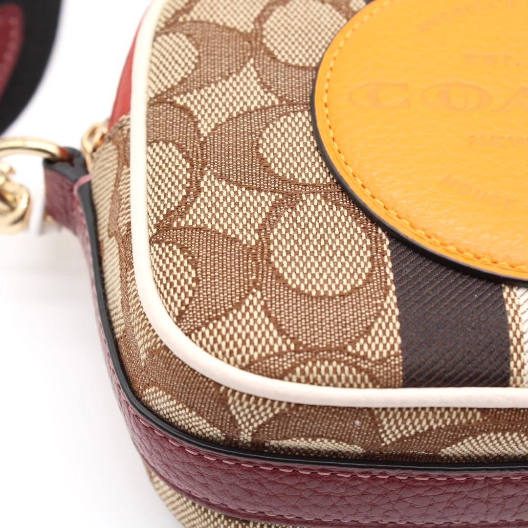 極美品】COACH デンプシー シグネチャー カメラバッグ ショルダー