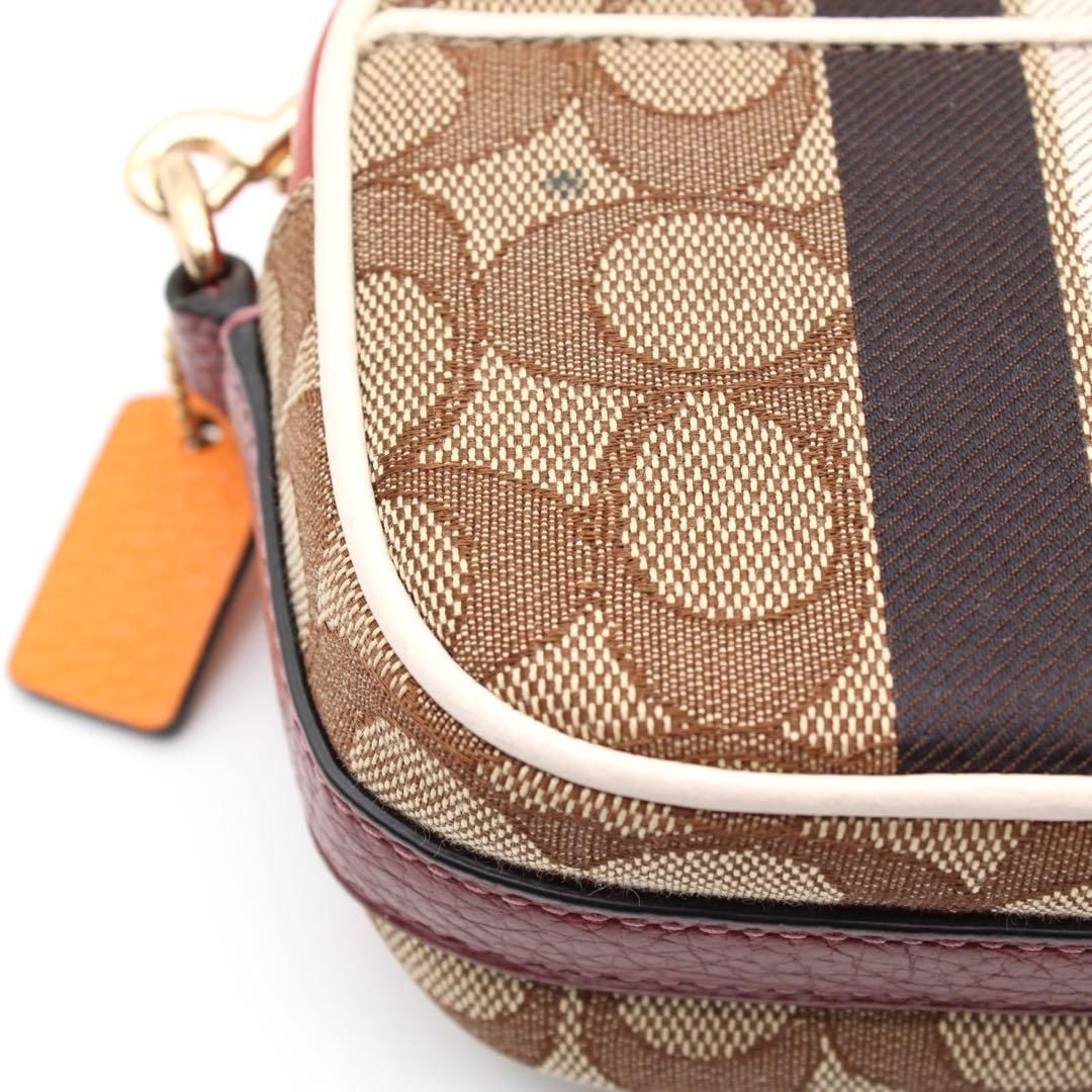 極美品】COACH デンプシー シグネチャー カメラバッグ ショルダー