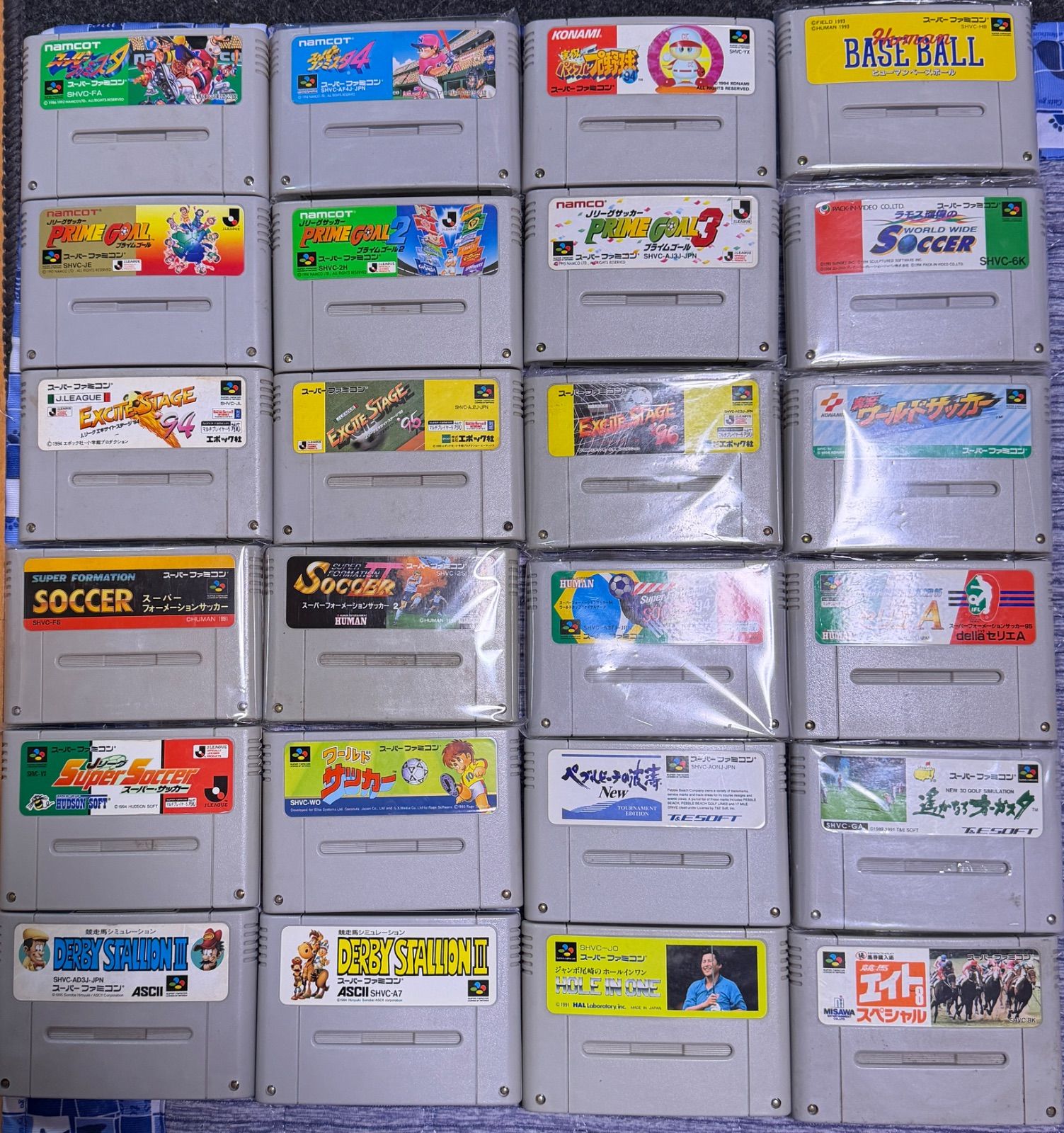 値下げスーパーファミコンソフト24本まとめ売り スーパーファミコン ソフト カセット 24本セット まとめ売り SFC
