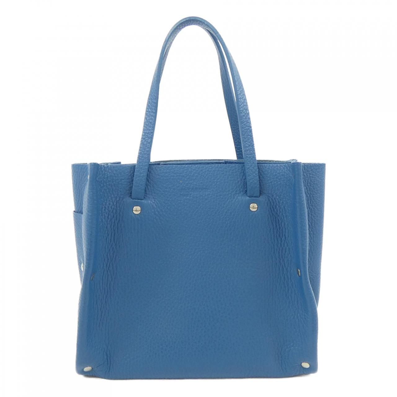 ☆JIL SANDER NAVY/ジルサンダーネイビー ロゴトートバッグ ブラック 