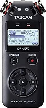 【中古-非常に良い】TASCAM タスカム - USB オーディオインターフェース搭載 ステレオ リニアPCMレコーダー DR-05X