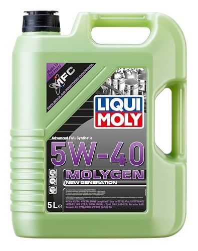 新品 LIQUIMOLY MOLY(リキモリ) 4輪車用エンジンオイル Molygen New Generation 5W-30 | モリジェンニュージェネレーション 5L 水素化分解合成油 ガソリン車用 9952