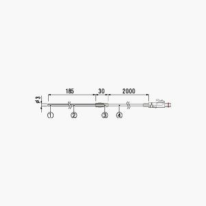 新品 T&D ステンレス保護管センサ TR-5220