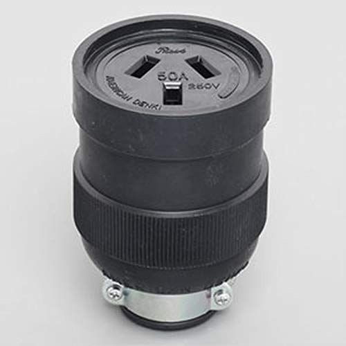 新品 アメリカン電機 コードコネクタボディ 黒 3P250V平刃形