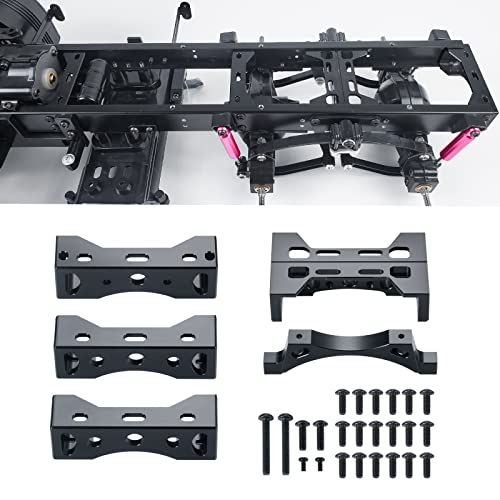 신제품 TRZX 타미야 1/14 RC 트레일러 트럭 R620 MAN 스카니아 770s 6×4 RC 빔 브래킷 업그레이드
