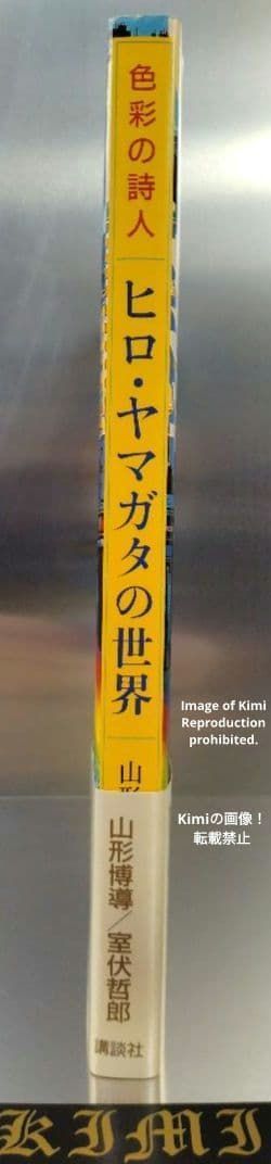 色彩の詩人ヒロ・ヤマガタの世界 初版 第1刷発行 大型本 1988 山形