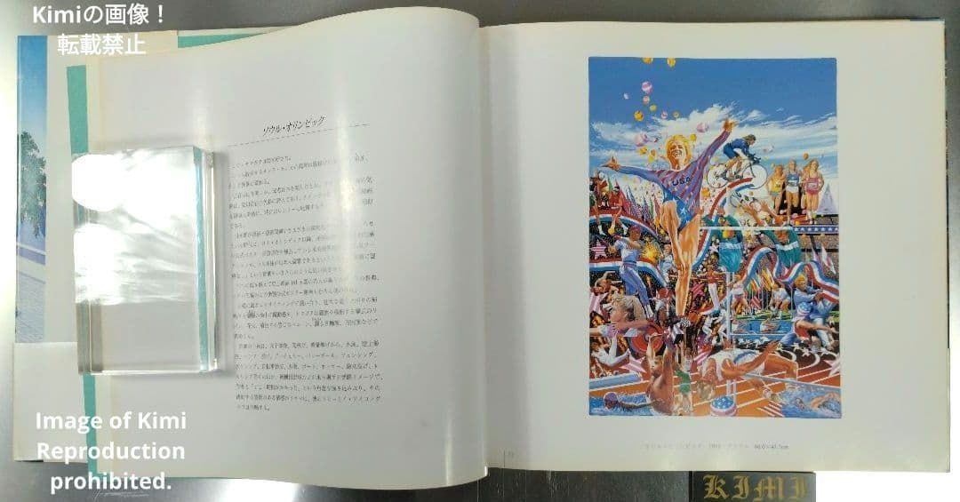 色彩の詩人ヒロ・ヤマガタの世界 初版 第1刷発行 大型本 1988 山形