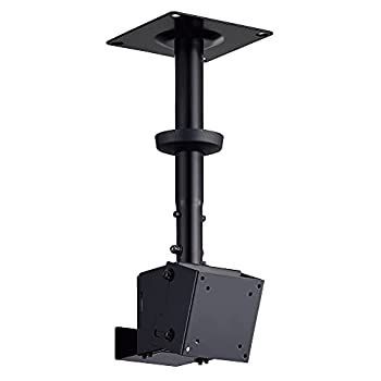 【中古-非常に良い】 ハヤミ工産 HAMILEX テレビ天吊金具 ~43V型対応 VESA規格75×75 100×100対応 ショートタイプ ブラック TH-B71S 黒