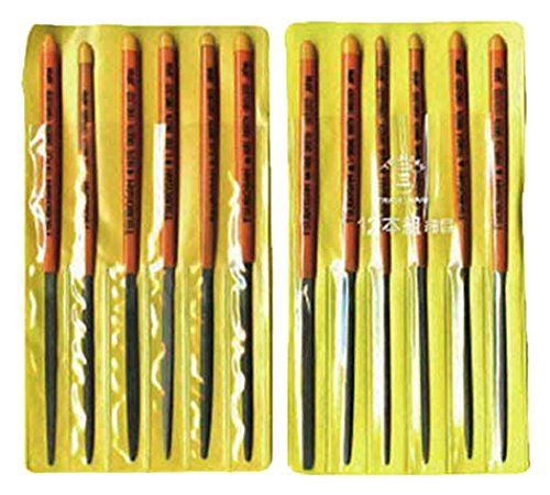 新品 ツボサン 組ヤスリセット 12本組 細目 ST01203