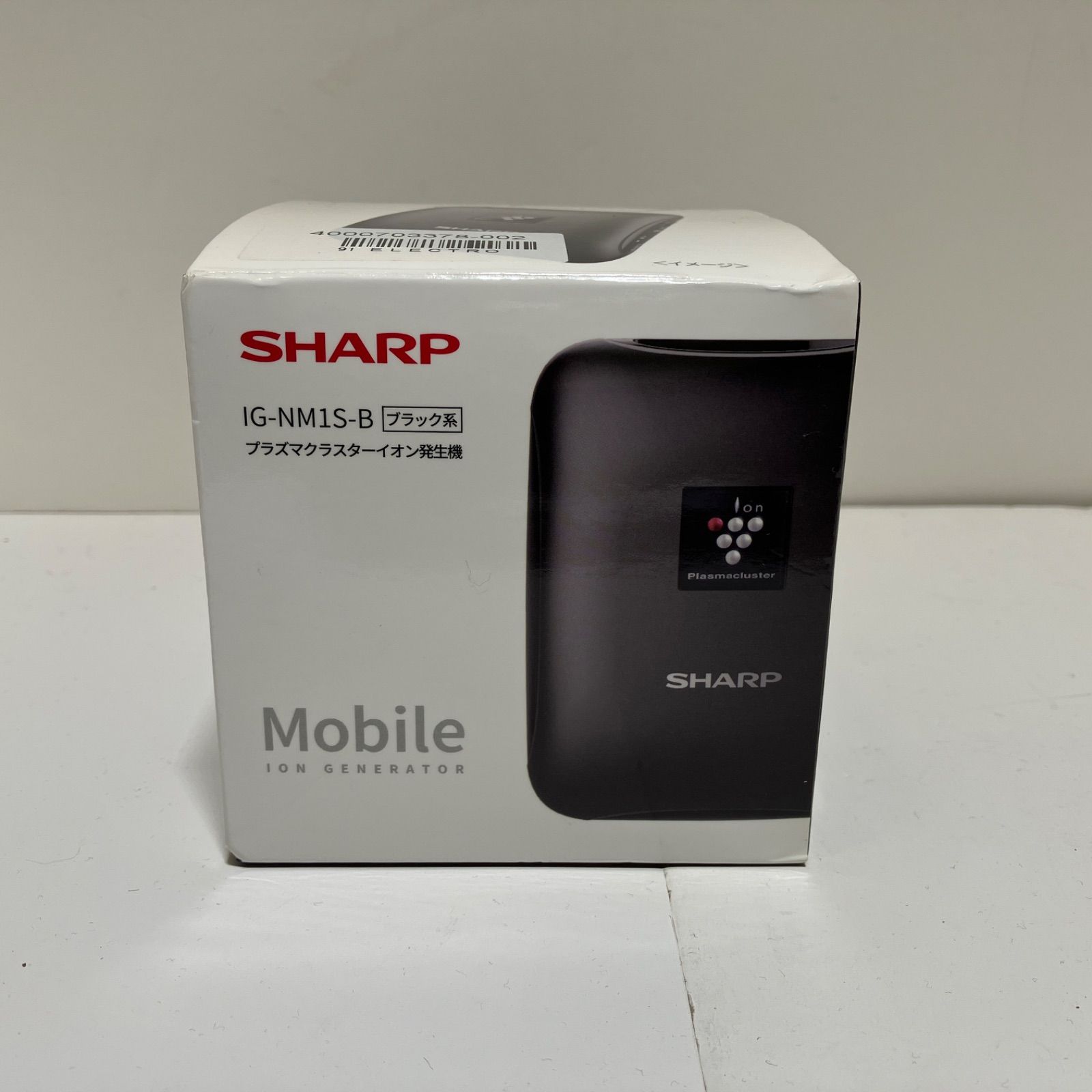 未使用品 SHARP シャープ プラズマクラスターイオン発生機 IG-NM1S-B 