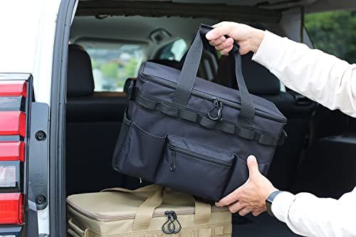 住宅設備 新品 KAKURI マルチギアコンテナ キャメル アウトドア
