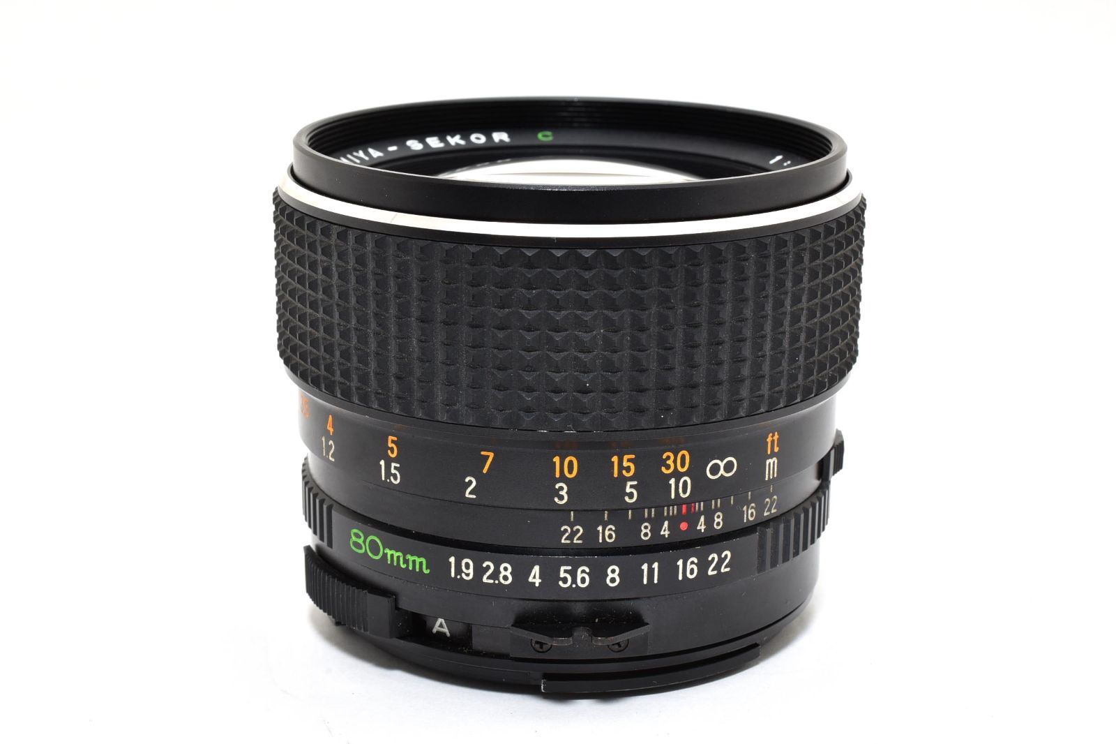 ☆現状美品☆ マミヤ MAMIYA SEKOR C 80MM F1.9 ブラック 中判カメラ用