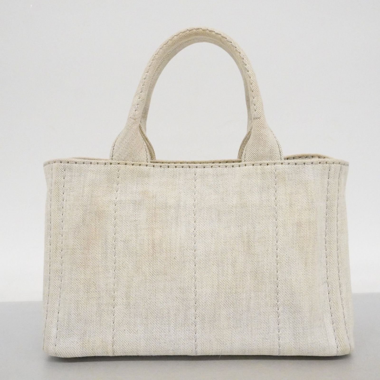 プラダ(Prada) プラダ トートバッグ カナパ キャンバス グレー 
