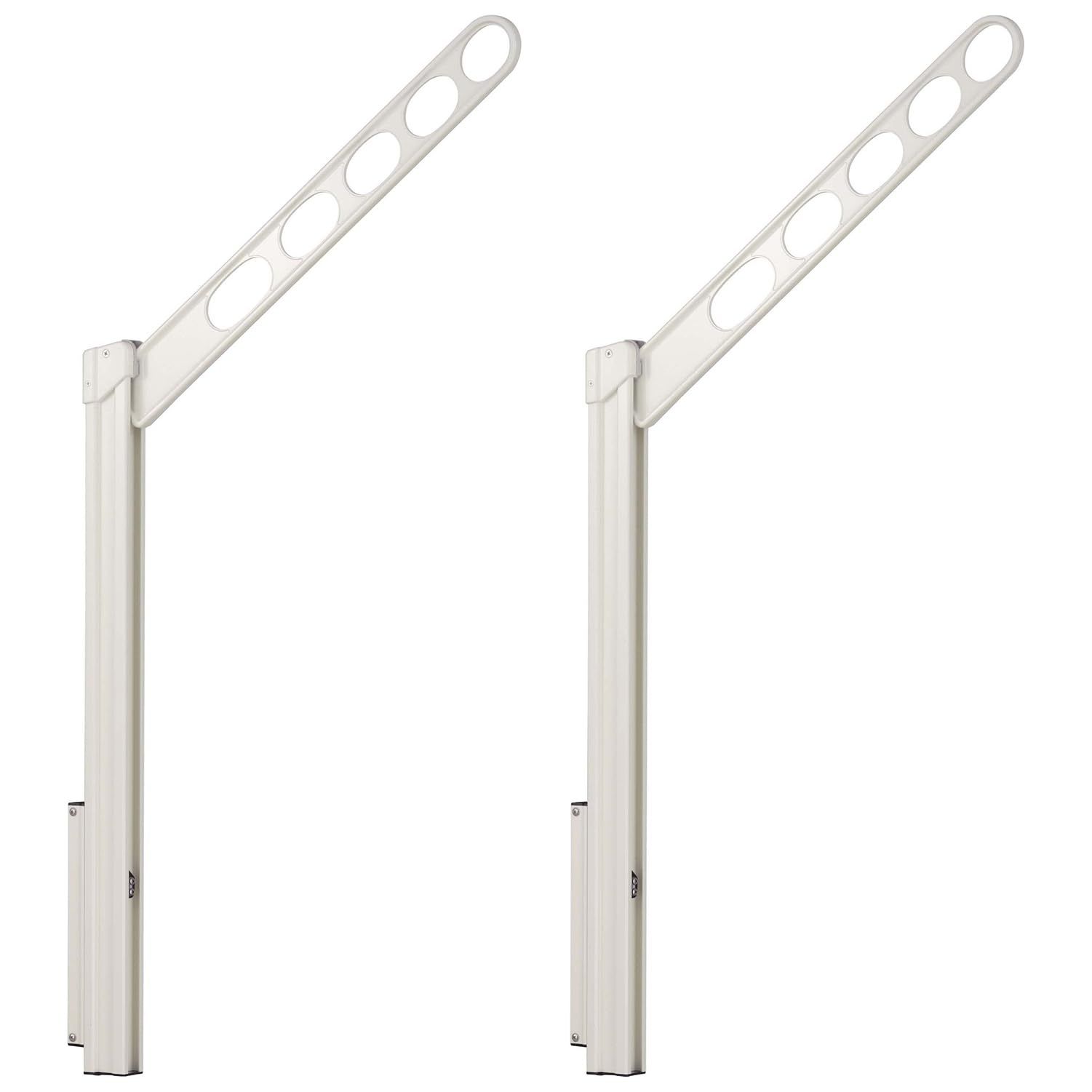 新品 川口技研 腰壁用物干し ホスクリーン GP-55-W ホワイト 2本1組 