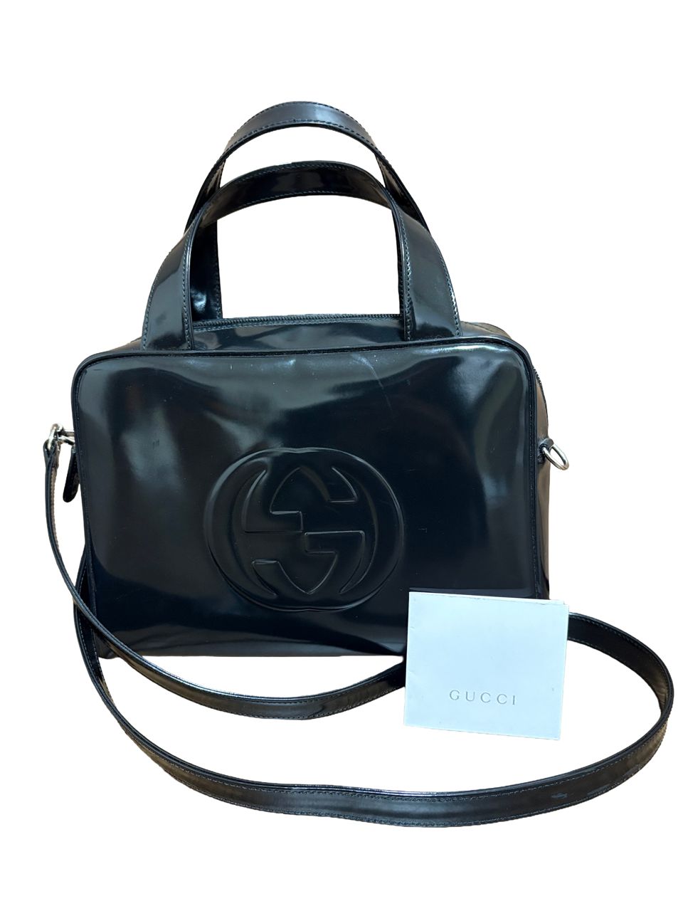 グッチ　ヴィンテージ インターロッキングG オールドグッチ ハンドバッグ オールドGUCCI】グッチ インターロッキングG 2WAY ショルダーバッグ