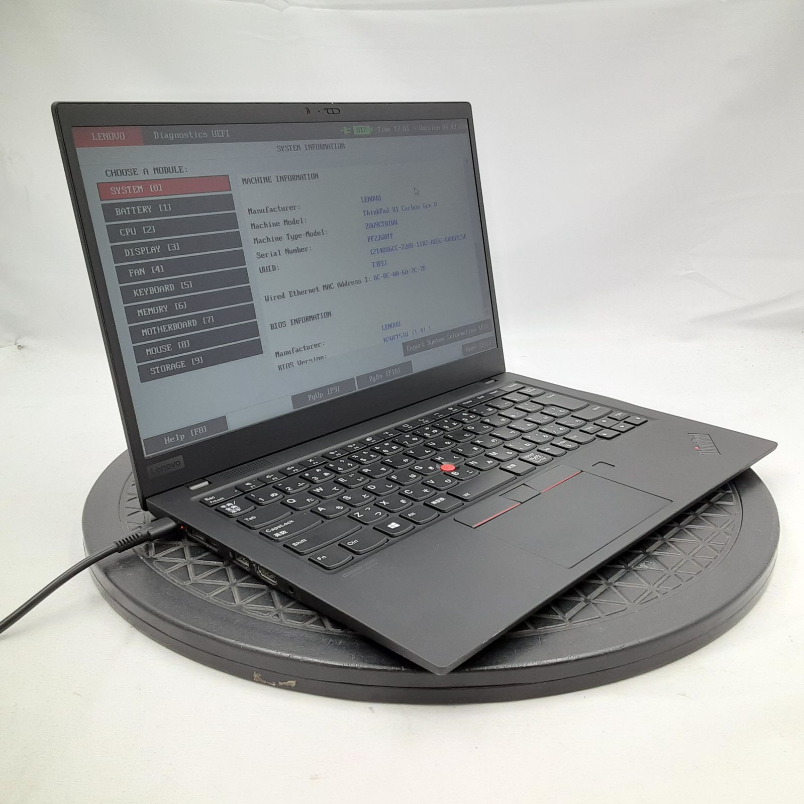 Lenovo X1 Carbon Gen 8 ジャンク Core i5 中古 - メルカリ
